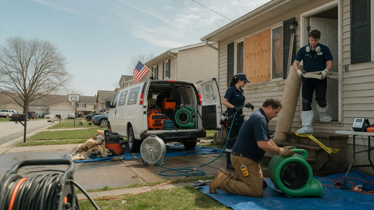 Water Damage Restoration in Minot, ND near me
